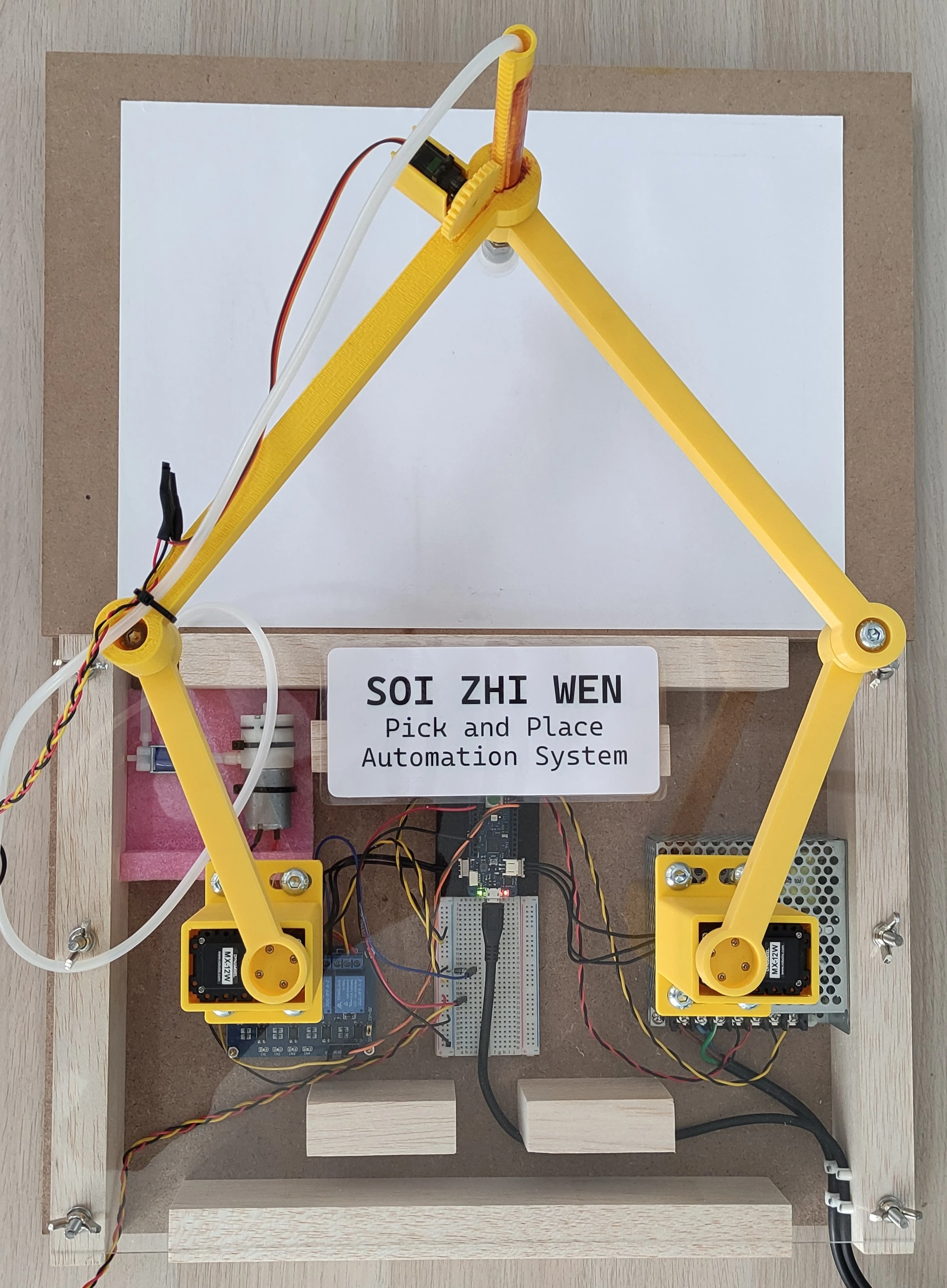 Pick and Place Automation System